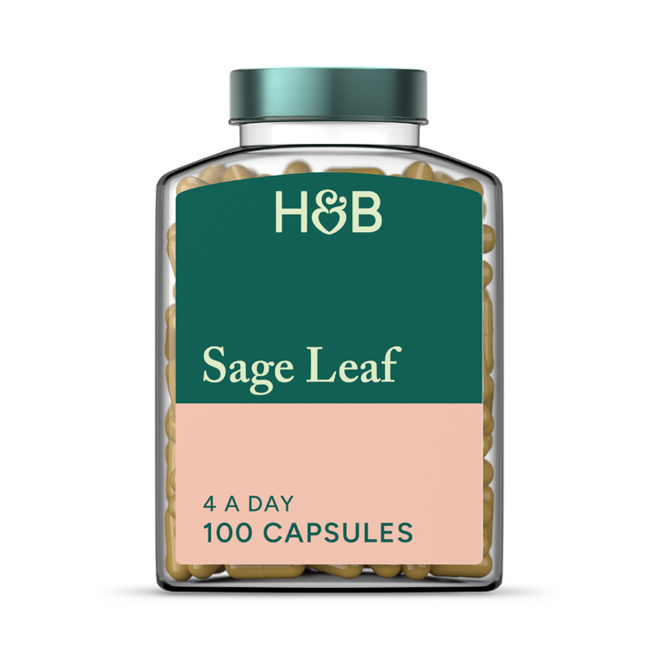 Holland & Barrett Sage Leaf 100 Capsules